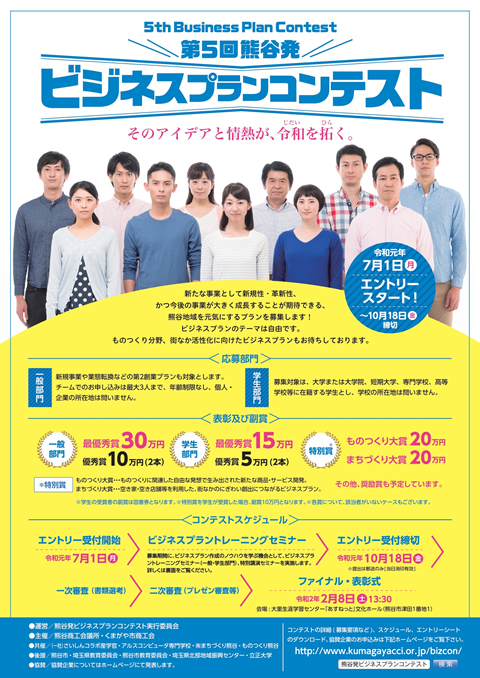 第5回熊谷発ビジネスプランコンテスト