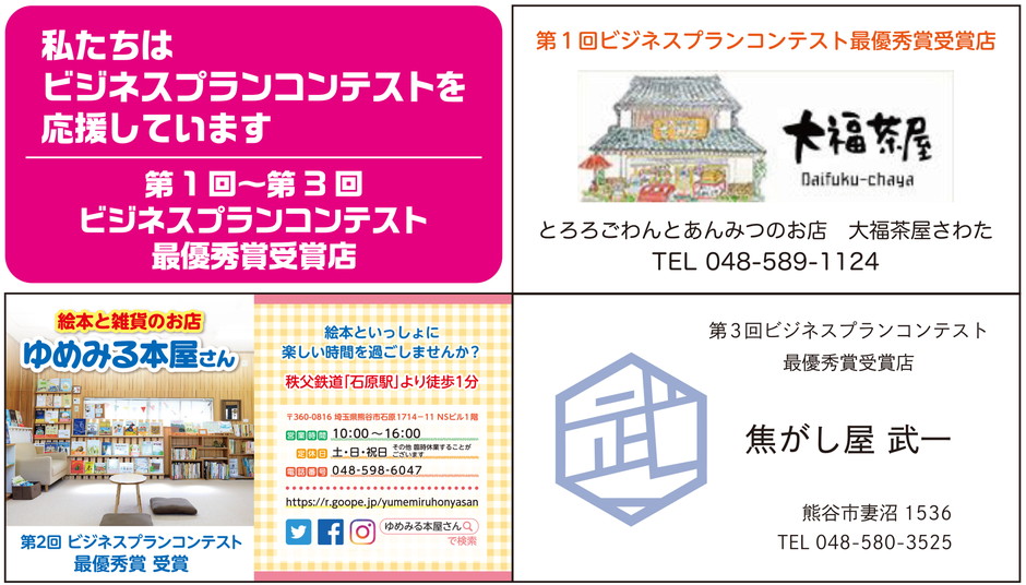 私たちはビジネスプランコンテストを応援しています