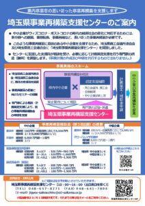 埼玉県事業再構築支援センターのご案内